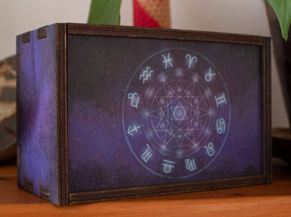 Zodiac Tarot & Stash Box