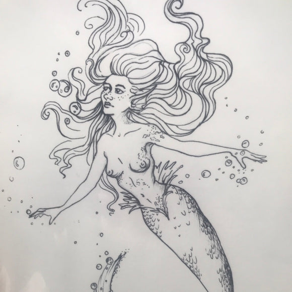 Mermaid Print