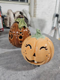 Ceramic Pumpkin Carving Class by Pottering Around Studios
