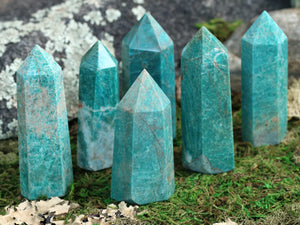 Amazonite Crystal Points