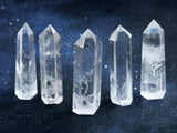 Clear Quartz Polished Crystal Point Tower