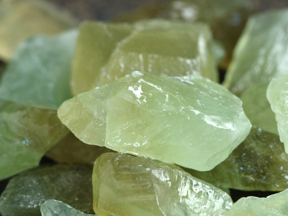 Green Calcite Rough