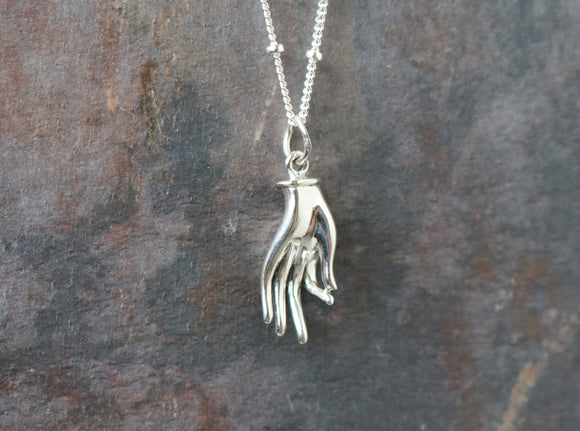 Mudra Buddha Hand Necklace