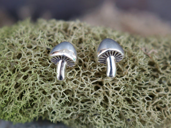 Mushroom Stud Earrings