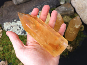 Orange Calcite Tower