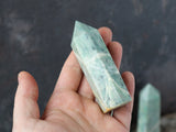 Pale Green Jasper Points