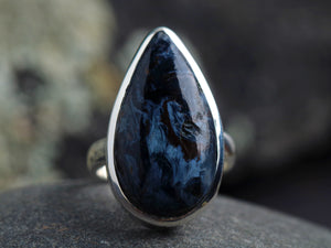 Teardrop Pietersite Ring