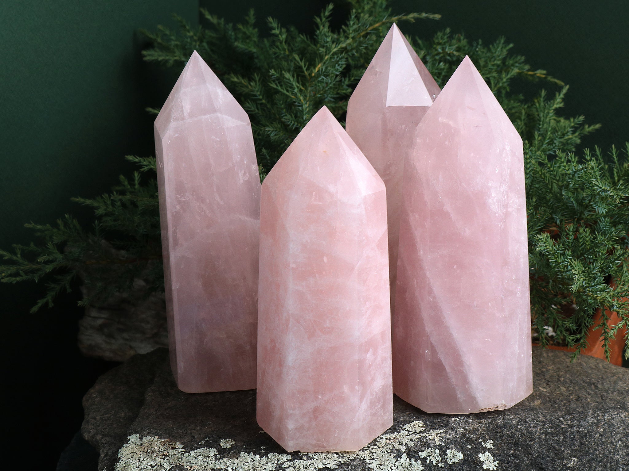 XL Rose Quartz Tower – One Urban Tribe