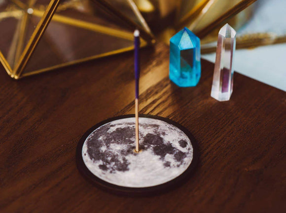 Full Moon Stick Incense Burner