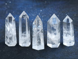 Clear Quartz Polished Crystal Point Tower