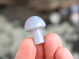 Mini Gray Agate Mushroom