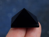 Obsidian Mini Pyramid